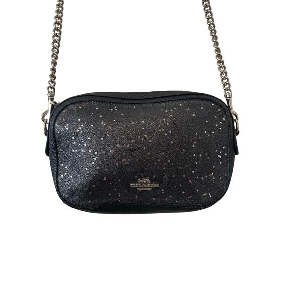 Coach Isla Chain Crossbody Purse Star Glitter F37748 Festival Concert Event Punk - Picture 3 of 15